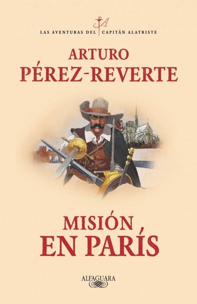 Portada de Misión en Paris de Arturo Pérez Reverte