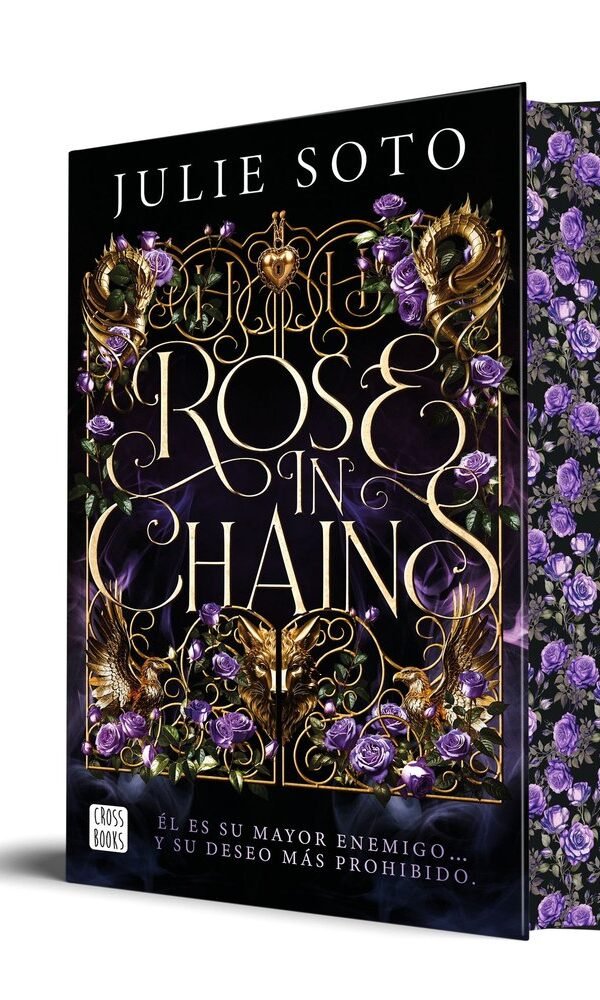 Portada de la novela Rose in chains de Julie Soto