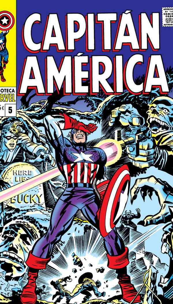 Portada Capitan America 5 1968
