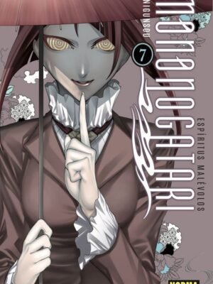 Portada Espiritus Malevolos. Mononogatari 7