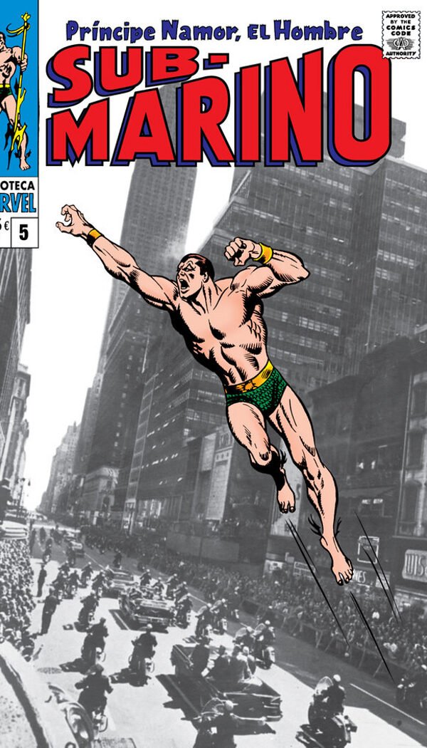 Portada Namor El hombre submarino 5