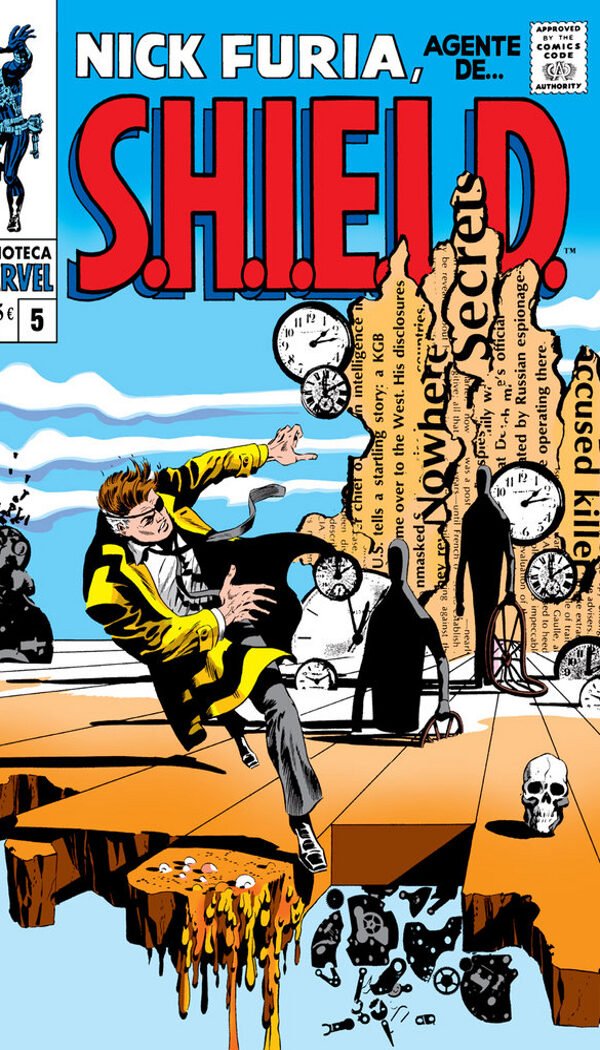Portada Nick furia agente de S.H.I.E.L.D 5