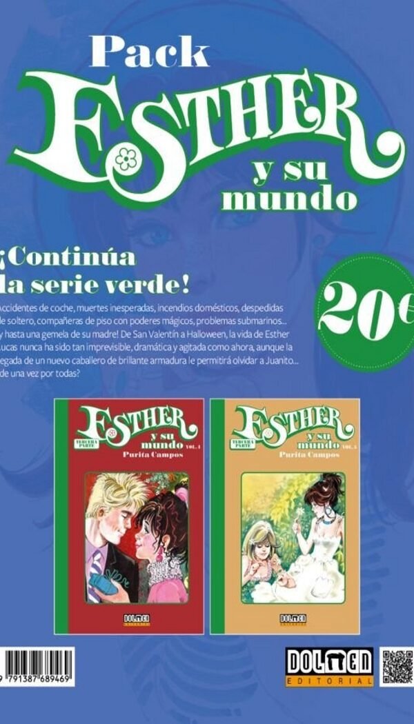 Portada Pack 2 Esther y su mundo Serie Verde