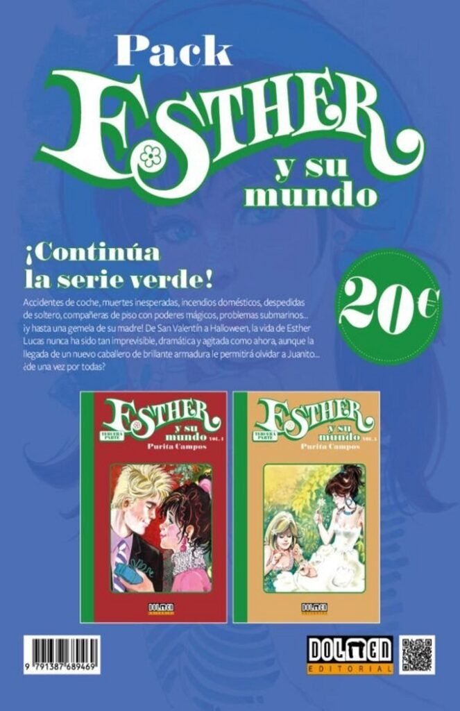 Portada Pack 2 Esther y su mundo Serie Verde