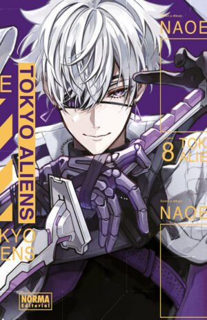 Portada Tokyo Aliens 8 Ed. Regular