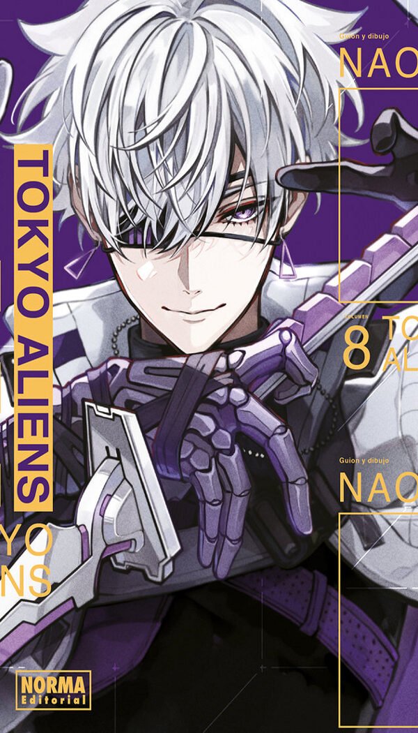 Portada Tokyo Aliens 8 Ed. Regular