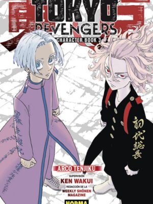 Portada Tokyo Revengers Character Book 3
