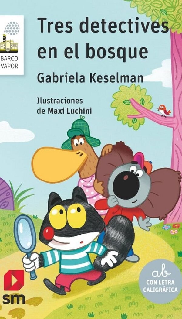 TRES DETECTIVES EN EL BOSQUE