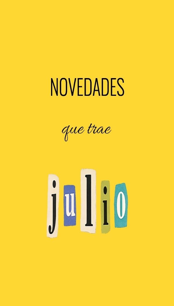 Novedades julio